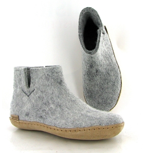 GLERUPS BOOT LEATHER GREY G01<br>Gris